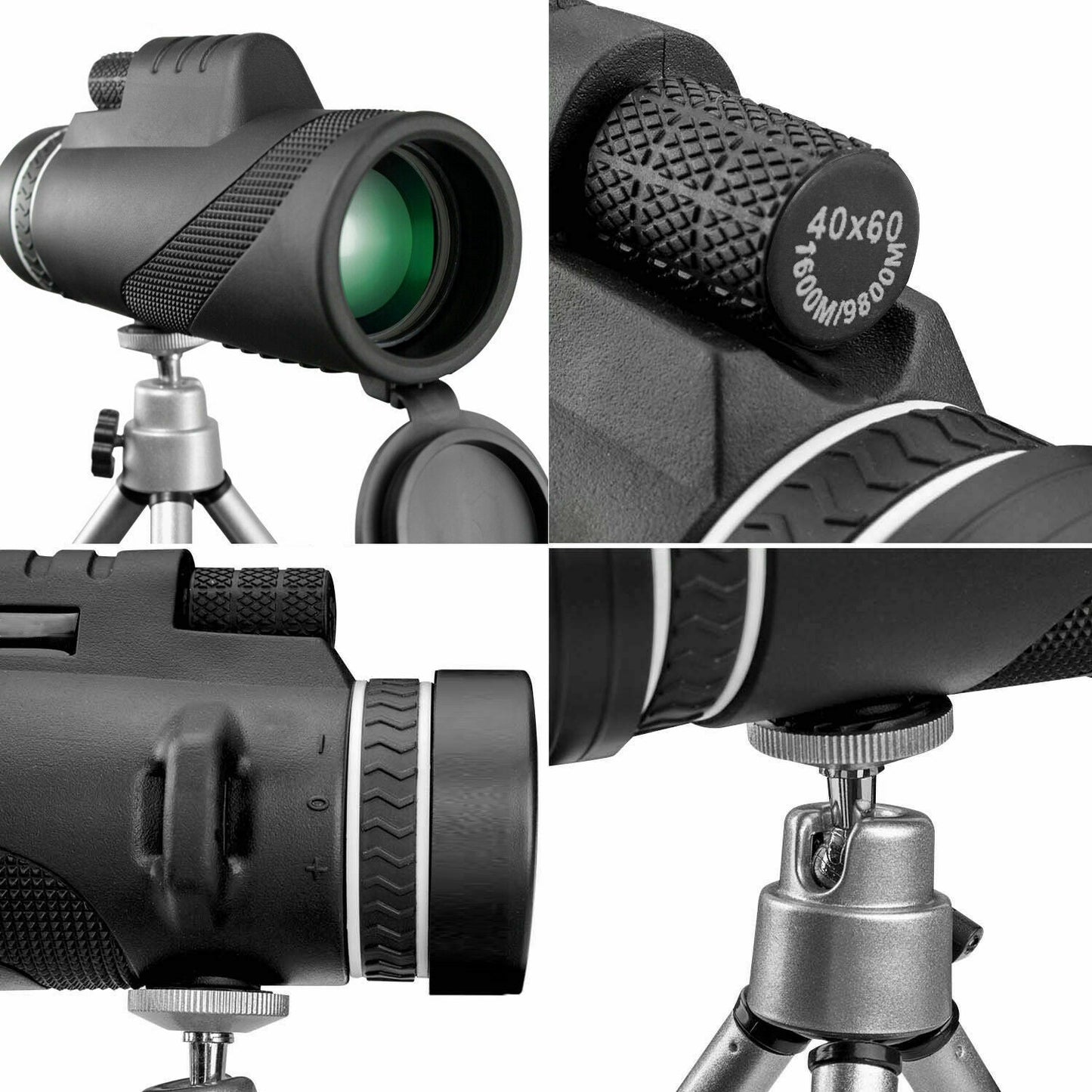 Waterdichte Monoculair Verrekijker 16x52 – Met Smartphonehouder voor Wandelen, Vogels Kijken & Outdoor Gebruik