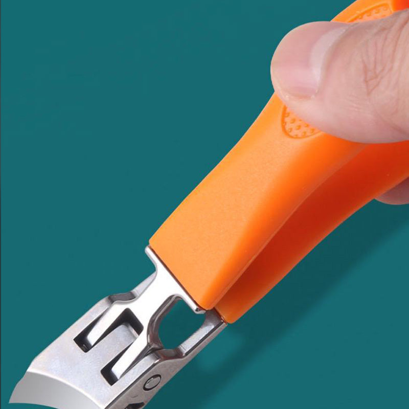 TitanClip Nagelknipper – Voor Dikke & Ingegroeide Nagels – Senioren & Professioneel Gebruik – Roestvrij Staal – Anti-Splash – Ergonomisch