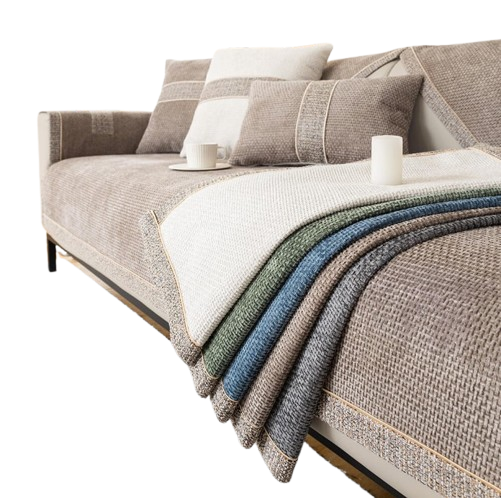 CozyGuard Chenille Bankhoes: Stijlvolle Bescherming met Antislip | Geschikt voor Huisdieren & Wasbaar