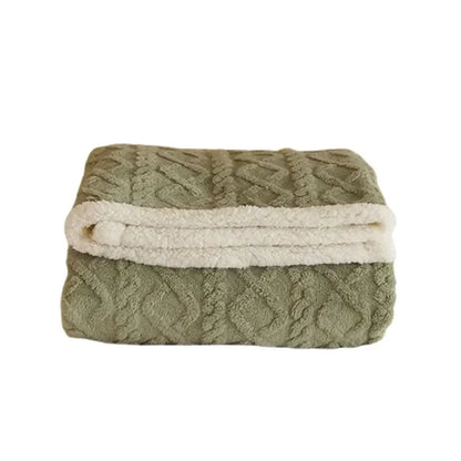 Luxe Winterdeken van Lamswol & Fleece – Extra Dik & Warm – Ademend & Zacht – Voor Slaapkamer & Woonkamer