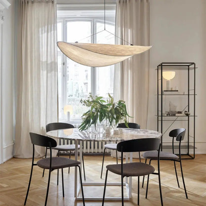 Yumeko Hanglamp - Elegante Zijden Japandi Hanglamp