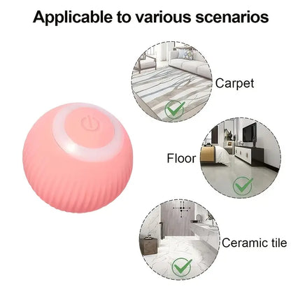 Slimme Interactieve Kattenbal – USB Oplaadbaar Speeltje met Bewegingssensor