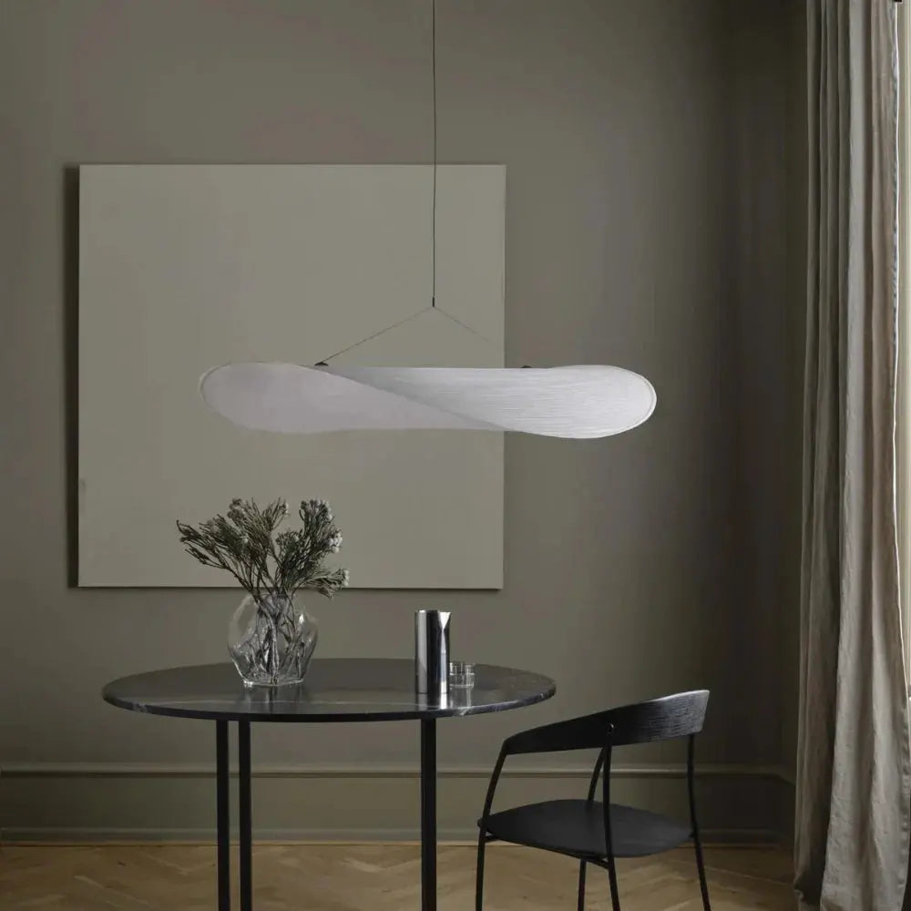 Yumeko Hanglamp - Elegante Zijden Japandi Hanglamp