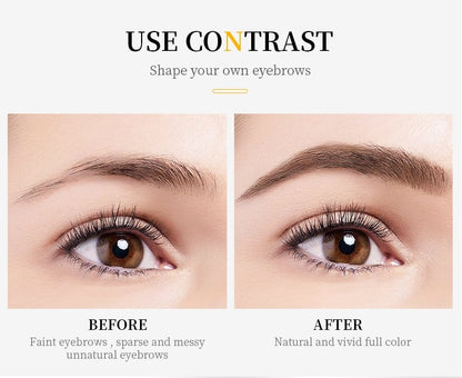 ArchDefine 3D Waterproof Wenkbrauwpen met 4-Puntige Tip – Langhoudend Microblading Effect zonder Pijn