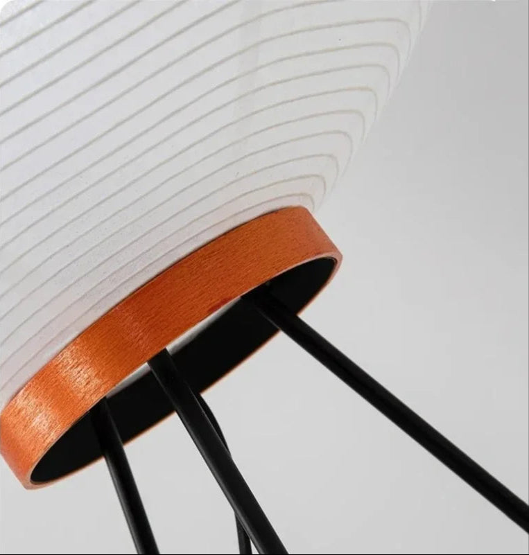 Japandi Designer Vloerlamp van Rijstpapier