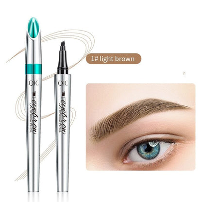 ArchDefine 3D Waterproof Wenkbrauwpen met 4-Puntige Tip – Langhoudend Microblading Effect zonder Pijn