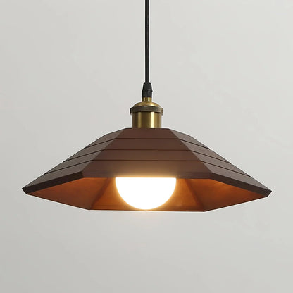 Aeyee Houten Hanglamp – Natuurlijke Warmte Lamp Stijlvolle Verlichting