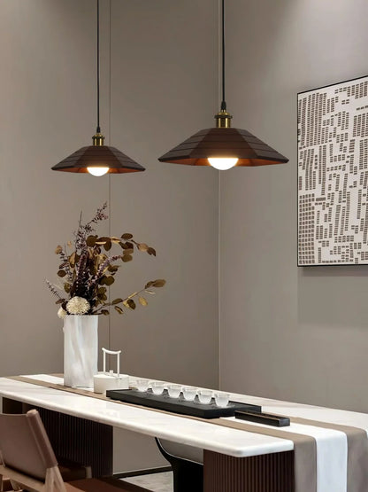 Aeyee Houten Hanglamp – Natuurlijke Warmte Lamp Stijlvolle Verlichting
