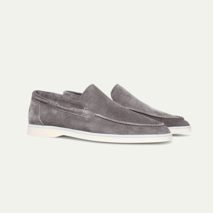 Luxe Handgemaakte Suède Loafers voor Heren