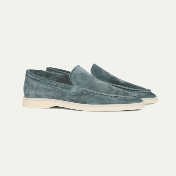 Luxe Handgemaakte Suède Loafers voor Heren