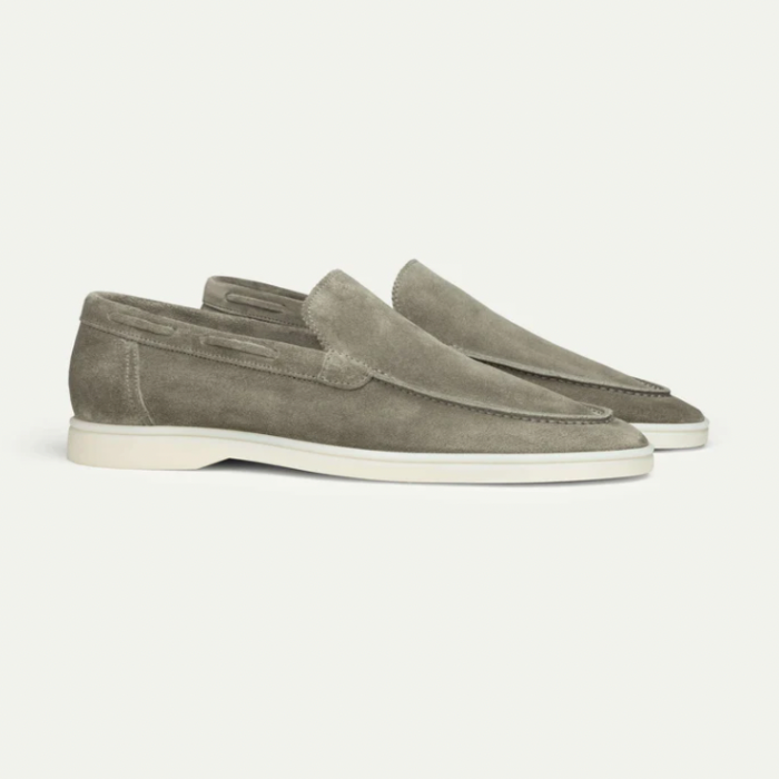Luxe Handgemaakte Suède Loafers voor Heren