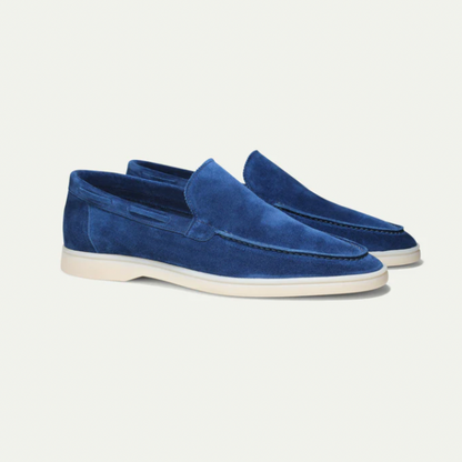 Luxe Handgemaakte Suède Loafers voor Heren