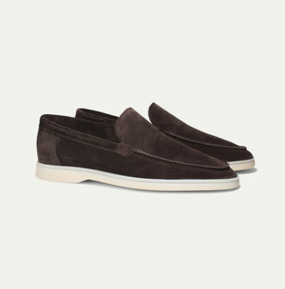 Luxe Handgemaakte Suède Loafers voor Heren