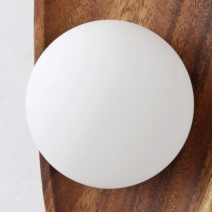 WoodGlo – Minimalistische Wandlamp van Massief Hout met LED Verlichting
