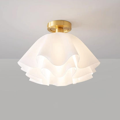 Bloemvormige plafondlamp