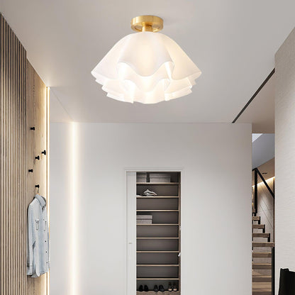 Bloemvormige plafondlamp