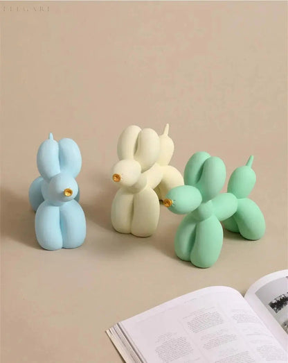 Haku - Ballonornament met goude snuit