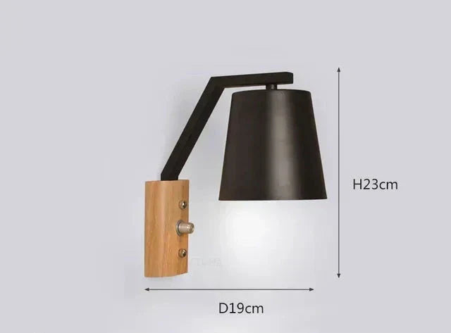 WoodFlex - Moderne Houten Wandlamp met Draaibare Arm