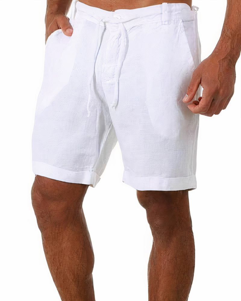 Linnen shorts voor mannen