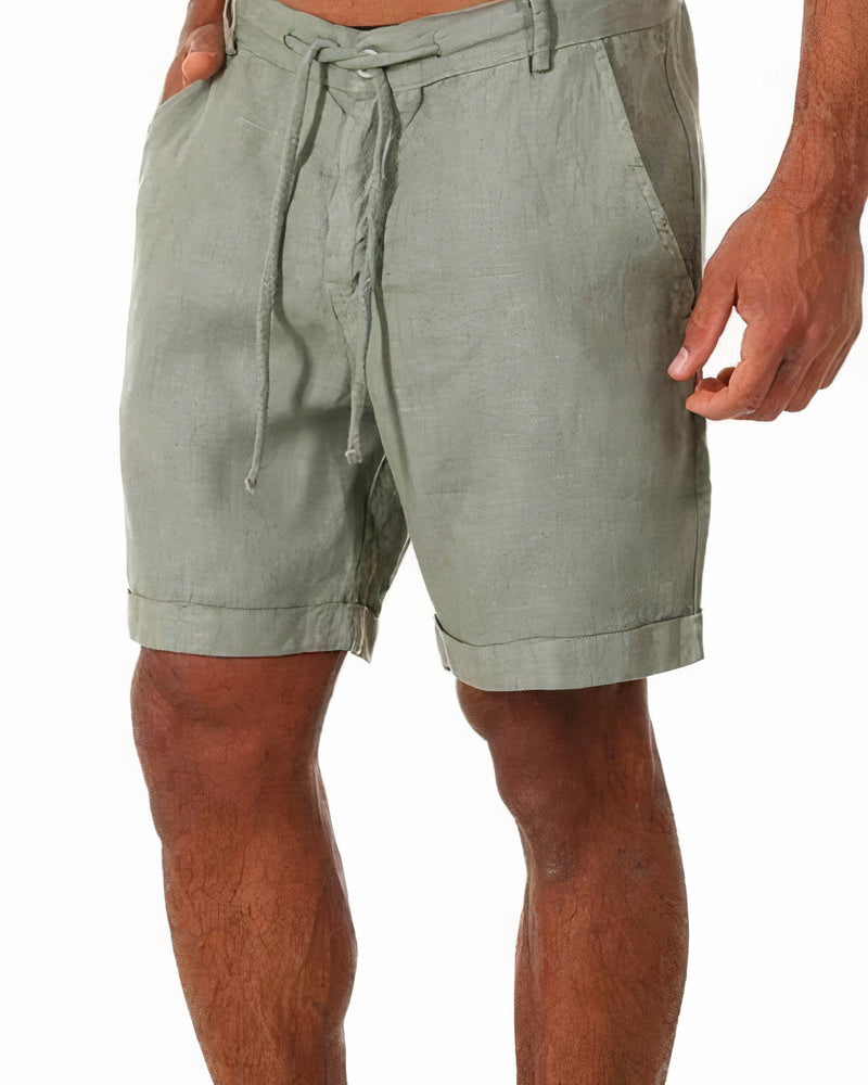 Linnen shorts voor mannen