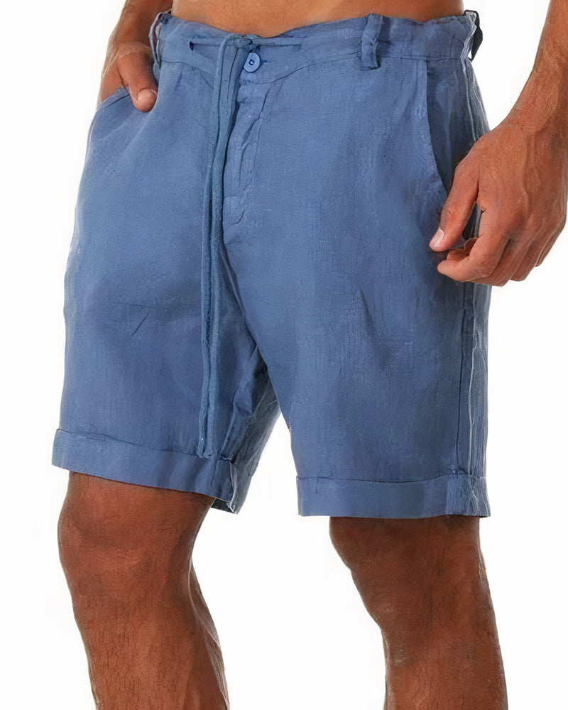 Linnen shorts voor mannen