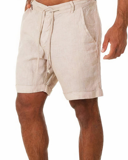 Linnen shorts voor mannen