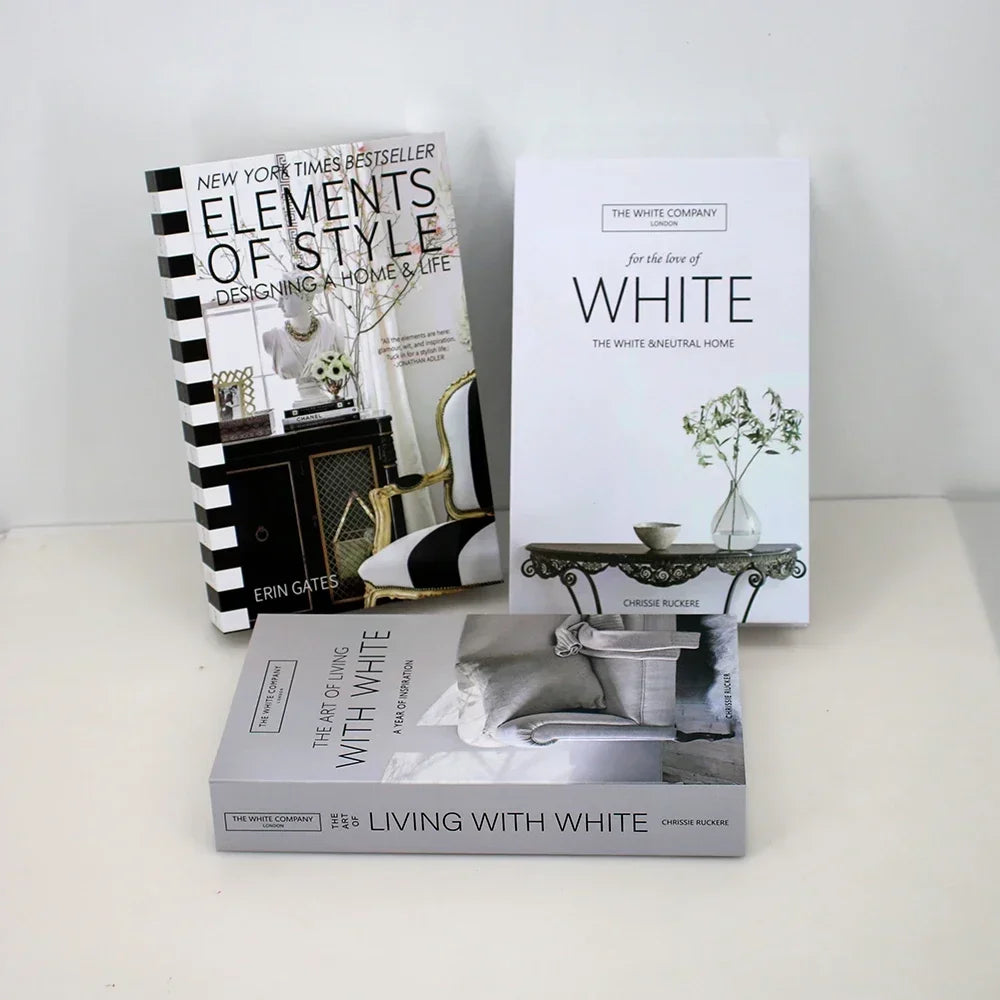3 stuks mode nep boeken woonkamer decoratie designer boeken