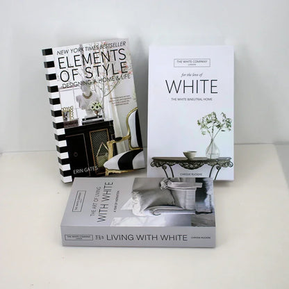 3 stuks mode nep boeken woonkamer decoratie designer boeken