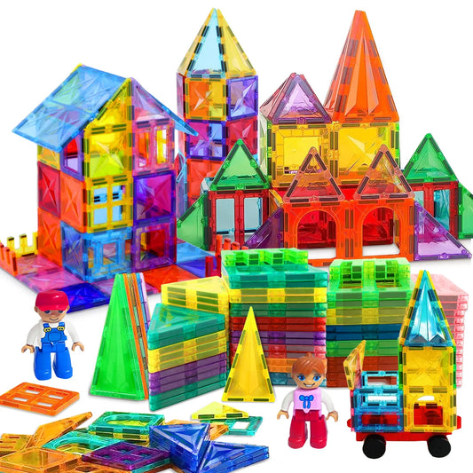 Wonder Toys Magnetische Bouwblokken – 40-delige Set – Creatief Constructiespeelgoed voor Kinderen 3-6 Jaar – Magnetisch Speelgoed Jongens & Meisjes