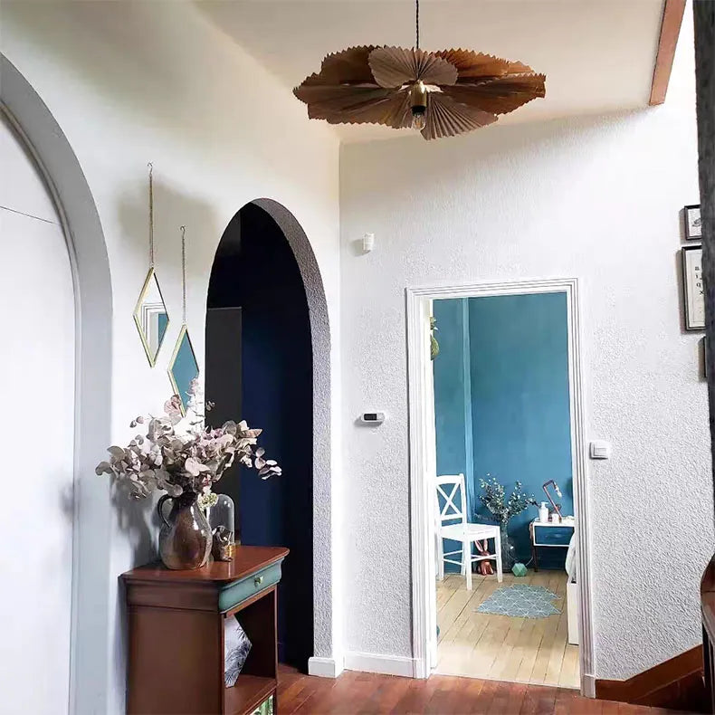 Art deco flower chandelier