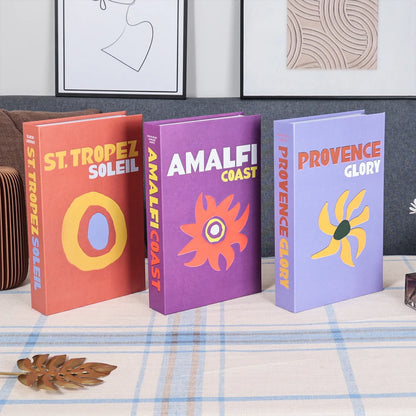 3 stuks mode nep boeken woonkamer decoratie designer boeken