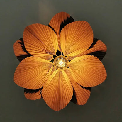 Art deco flower chandelier
