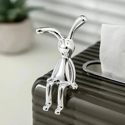 2Pc Lange-Oren Konijn Dubbele Beeld Cartoon Decoratie Accessoires Woonkamer