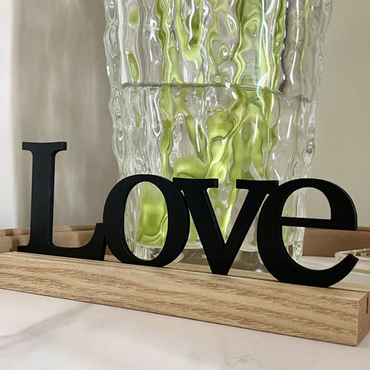 Inspirerend Zwart Houten Tafelbord-Motiverend Interieur Middelpunt