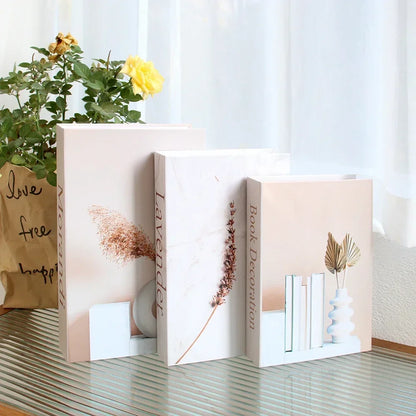 3 stuks mode nep boeken woonkamer decoratie designer boeken
