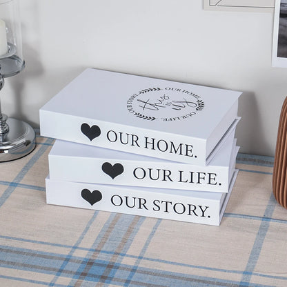 3 stuks mode nep boeken woonkamer decoratie designer boeken