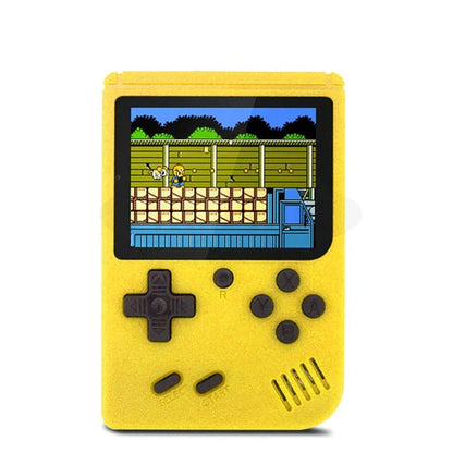 Retro Spelconsole 400 Spellen - 3 Inch Scherm - Oplaadbare Batterij - TV Aansluiting - Draagbare Game Console - Zwart/Wit/Rood/Blauw