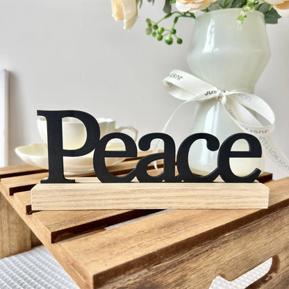 Inspirerend Zwart Houten Tafelbord-Motiverend Interieur Middelpunt