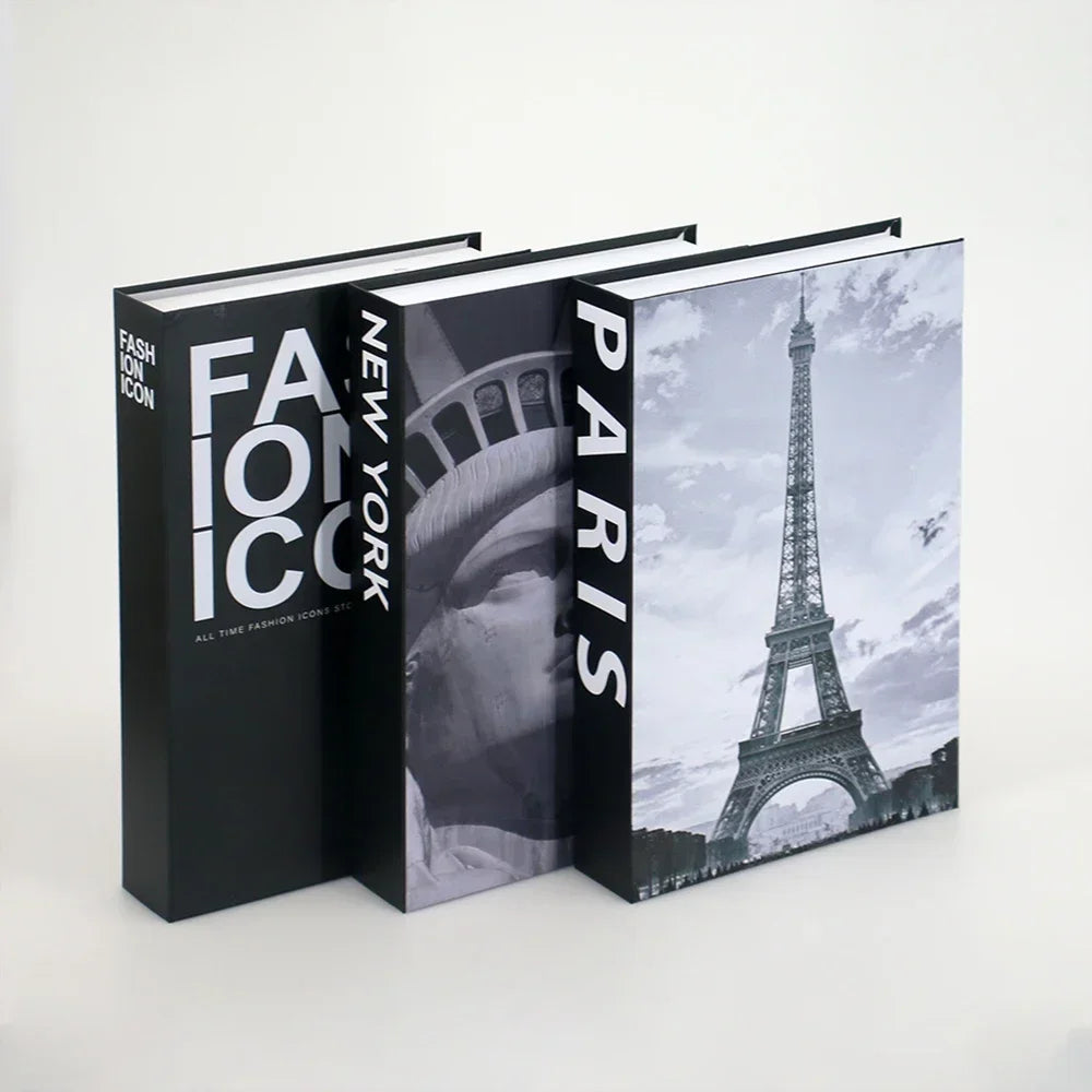 3 stuks mode nep boeken woonkamer decoratie designer boeken