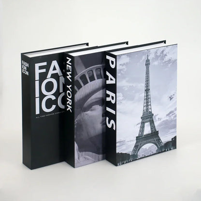 3 stuks mode nep boeken woonkamer decoratie designer boeken