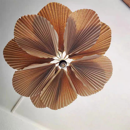 Art deco flower chandelier