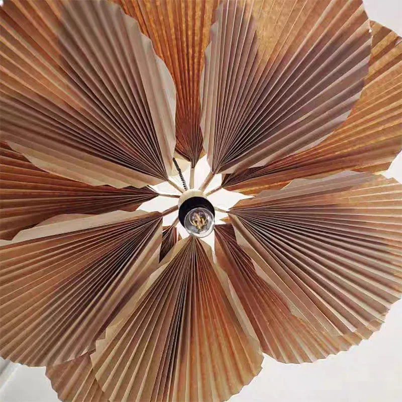 Art deco flower chandelier