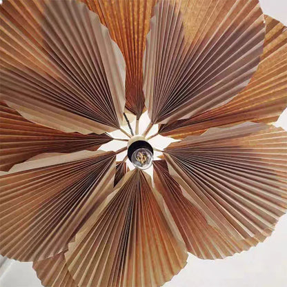 Art deco flower chandelier