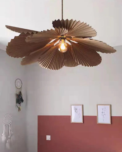 Art deco flower chandelier