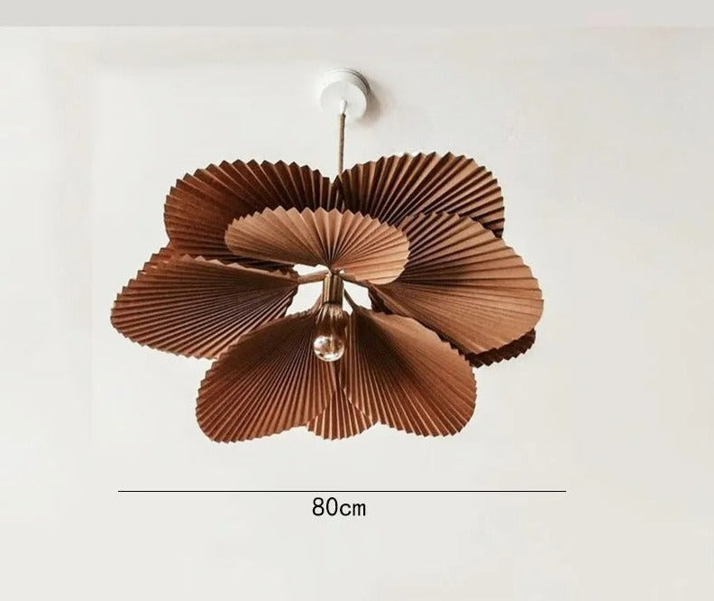Art deco flower chandelier