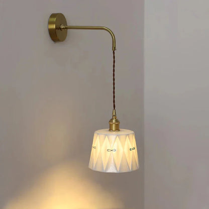 ZenGlow - Japanse Retro Wandlamp met Trekschakelaar
