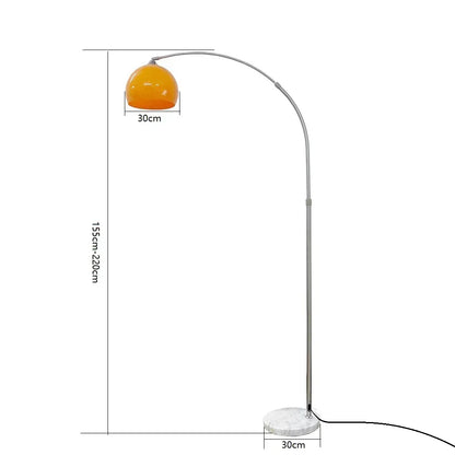 Verstelbare Booglamp met LED – Dimbaar & Modern Design – E27 Fitting – 11-15W – Chroom Afwerking