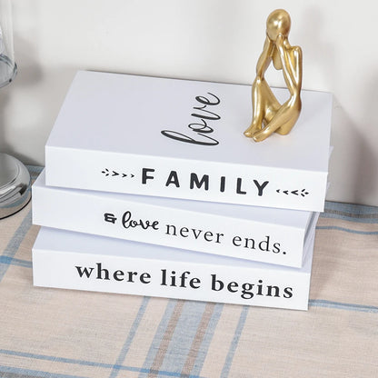 3 stuks mode nep boeken woonkamer decoratie designer boeken