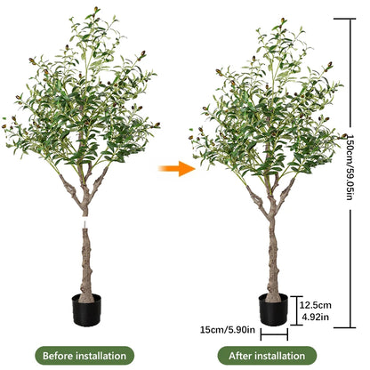 Kunstplant Ficus Groen