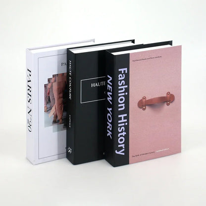 3 stuks mode nep boeken woonkamer decoratie designer boeken
